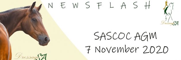 SASCOC –  Documents: Annual General Meeting 07 November 2020