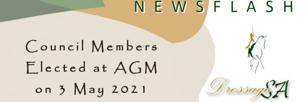 Council Members Elected at the AGM on 3 May 2021