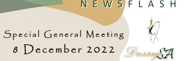 Special General Meeting: 8 December 2022