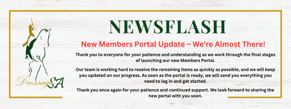 New Members Portal Update – We’re Almost There!