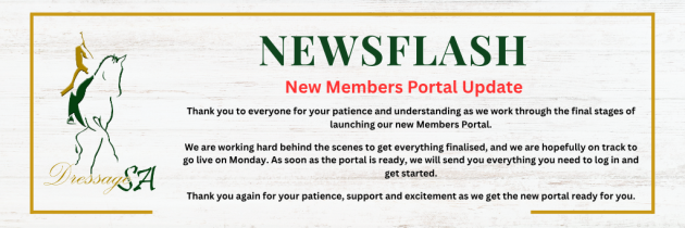 New Members Portal Update